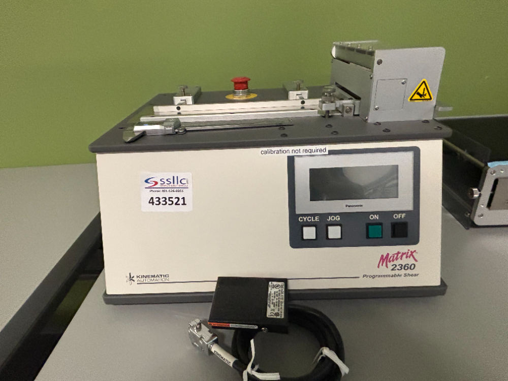 Image of Kinematic Matrix 2360 Programmable Shear
